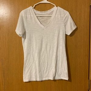 White Arizona V-Neck Tee Shirt